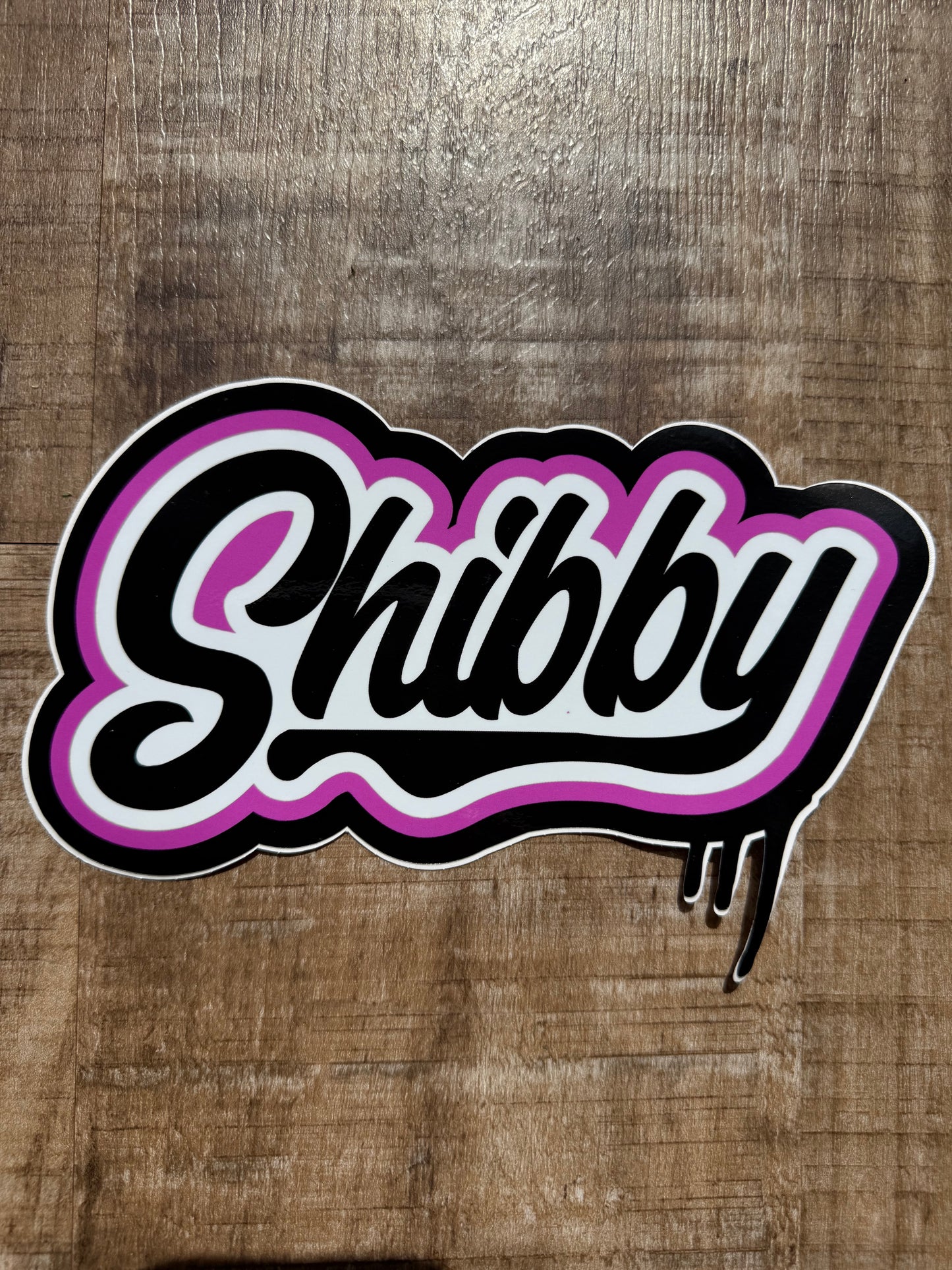 “drip” Shibby sticker