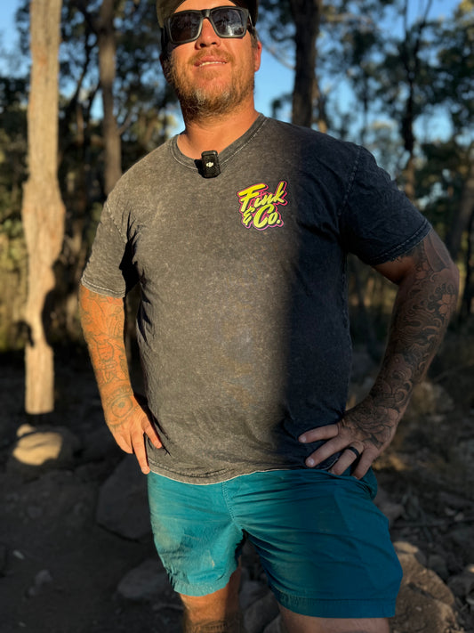 Graffiti logo Stonewash Tee