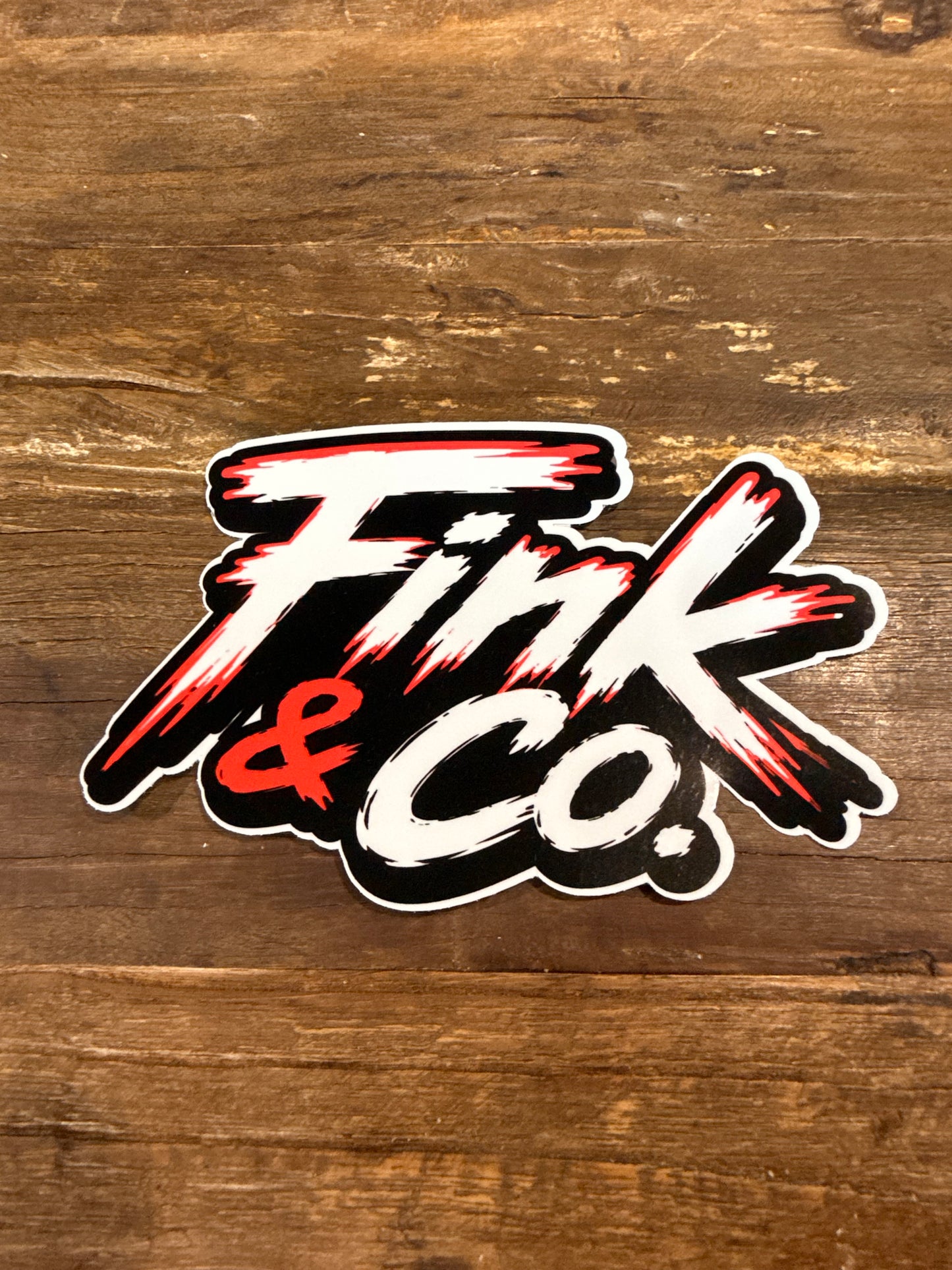 Fink&co jaggered sticker