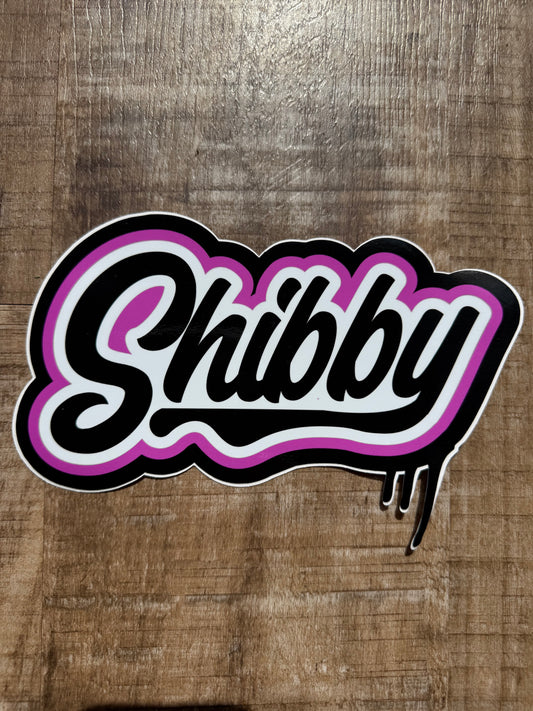 “drip” Shibby sticker