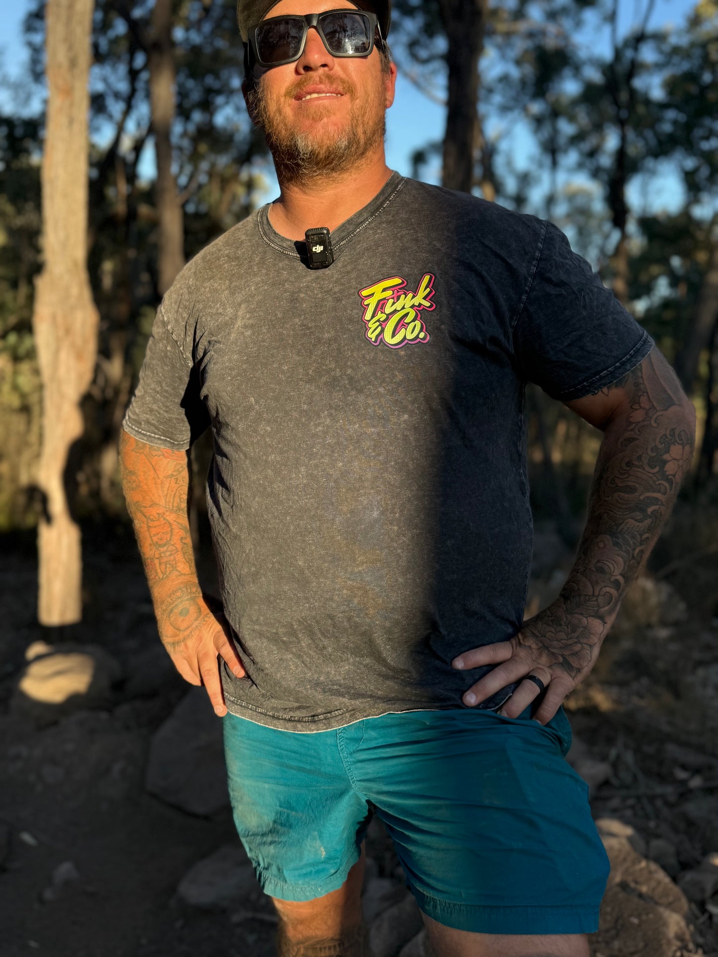 Graffiti logo Stonewash Tee