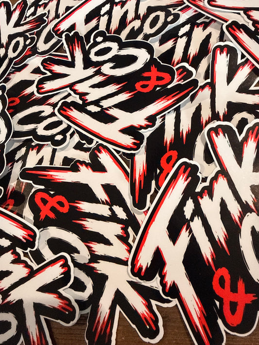Fink&co jaggered sticker