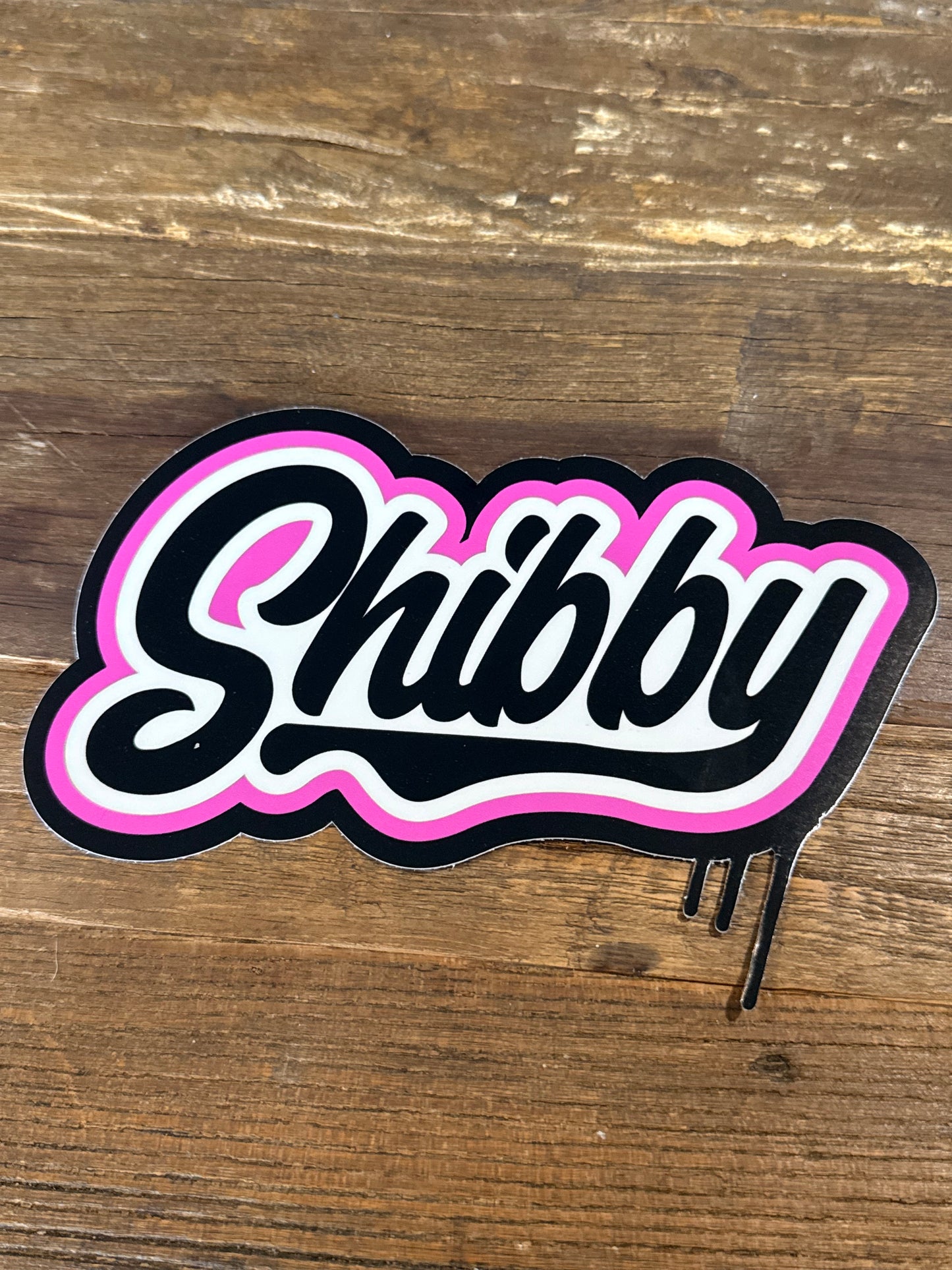 “drip” Shibby sticker